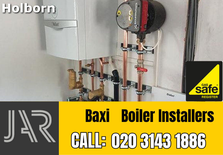 Baxi boiler installation Holborn